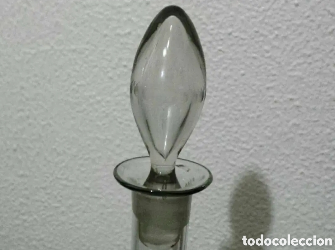 Vintage: Botella cristal tallado - Foto 2