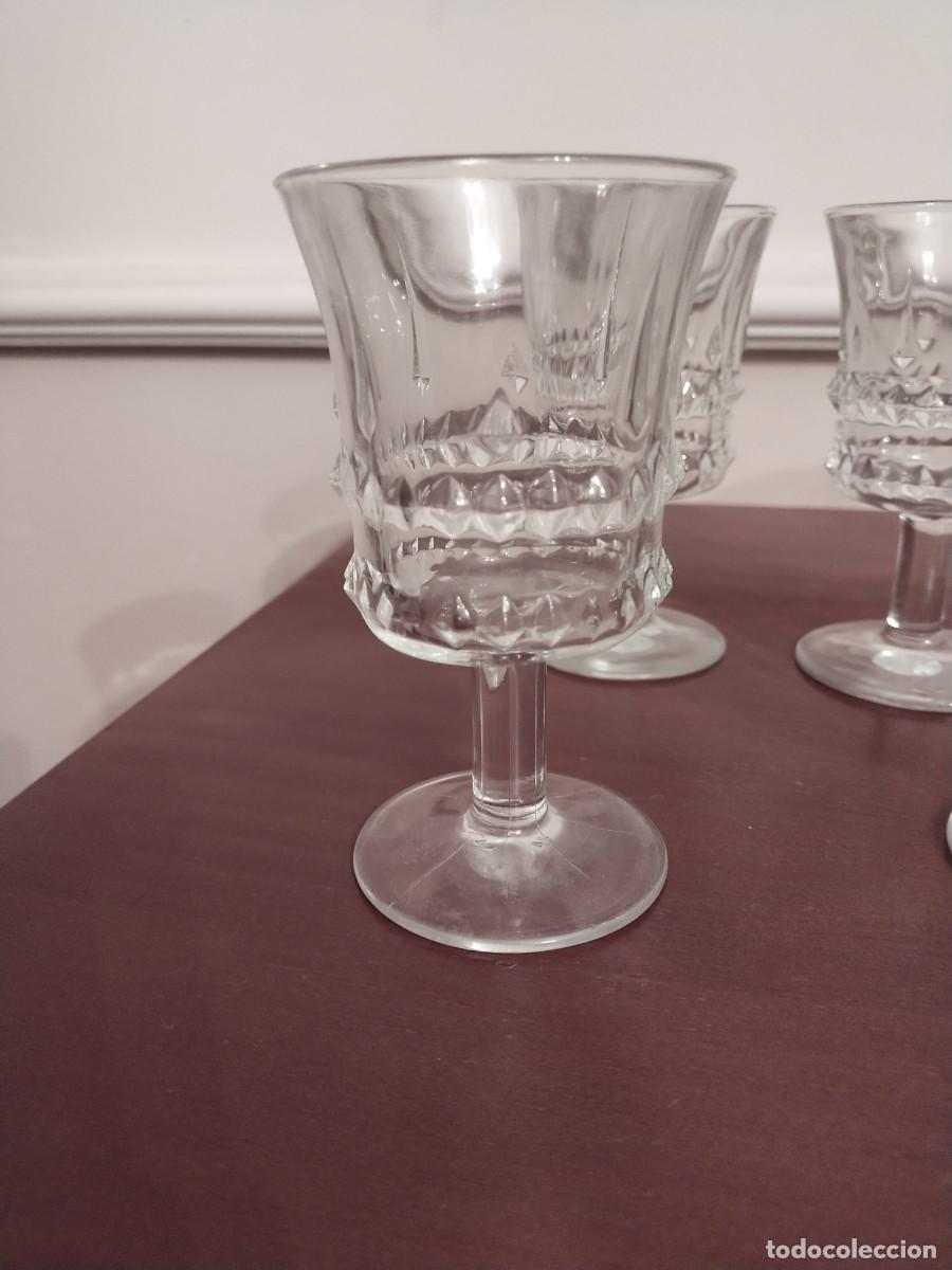 Vintage: 6 copas Duralex - Foto 2