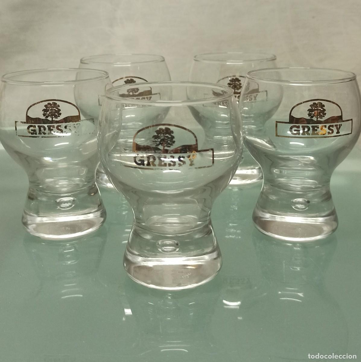 Vintage: Vasos Cristal Gressy - Foto 1