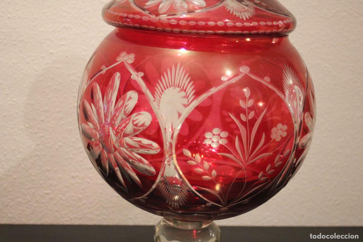 Vintage: JARRON COPA BALON ROJO - Foto 5