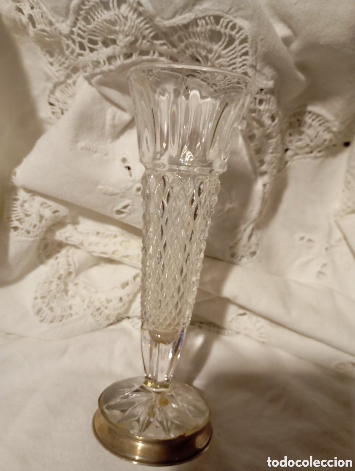 Vintage: Violetero base plata - Foto 2