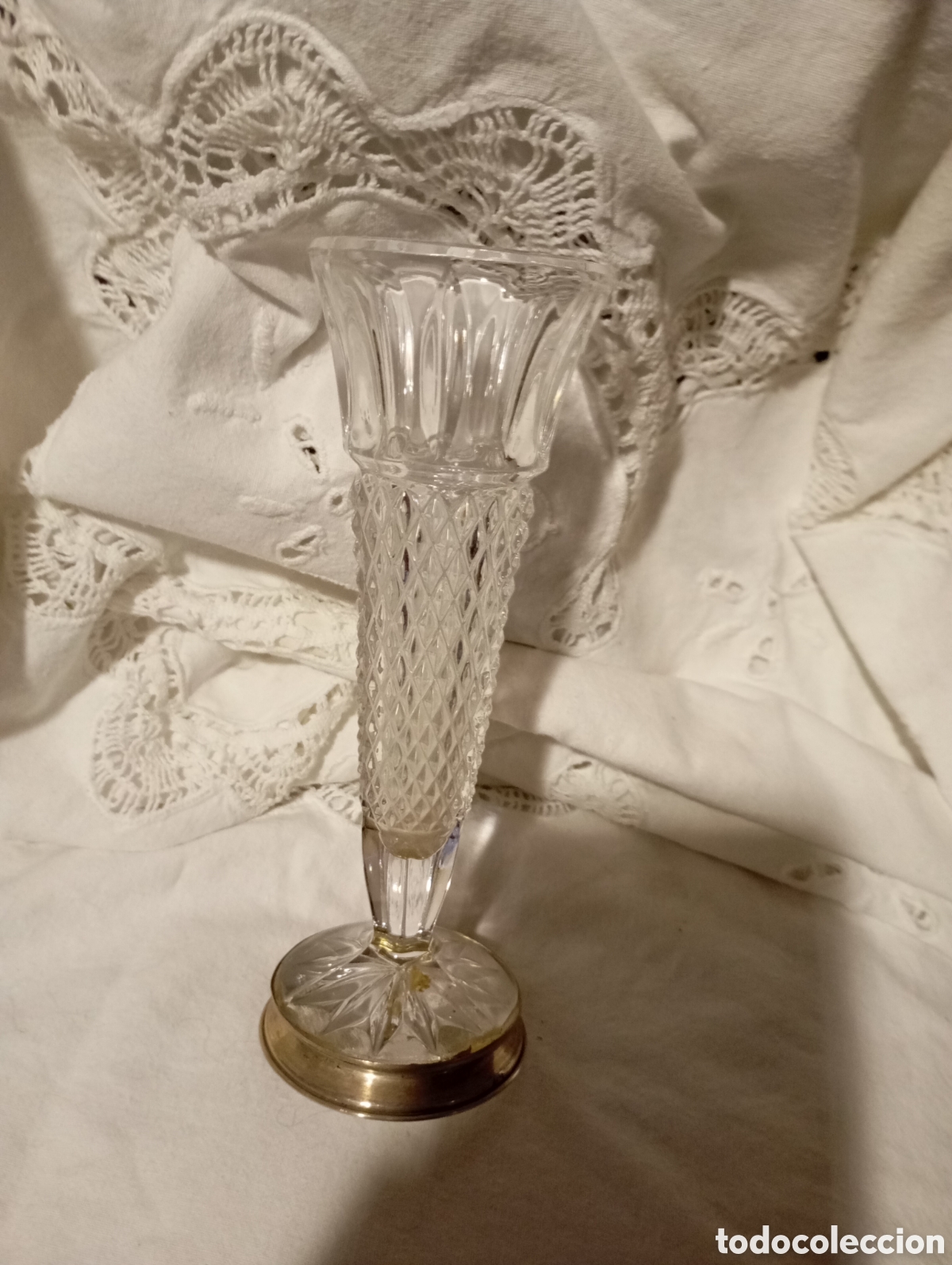 Vintage: Violetero base plata - Foto 1