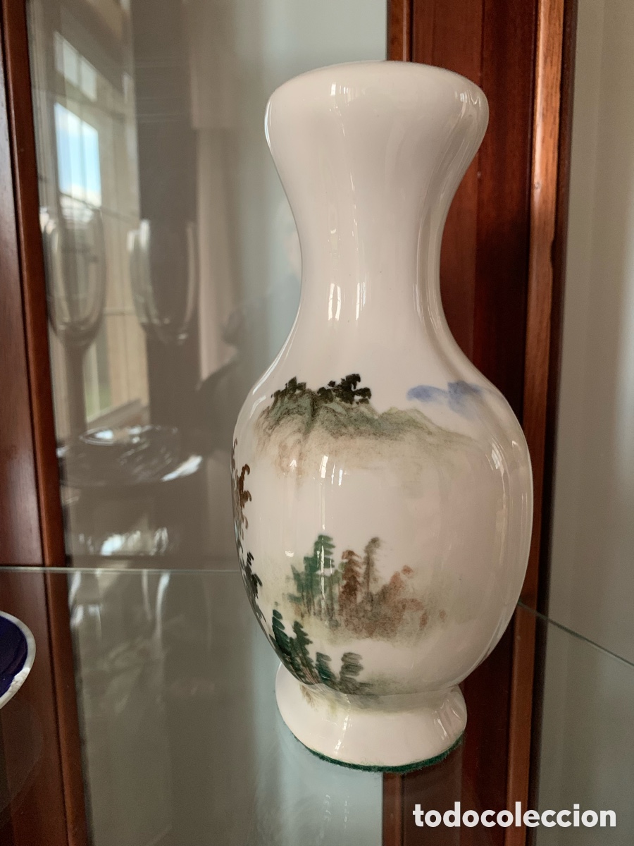 Vintage: Florero de porcelana - Foto 1