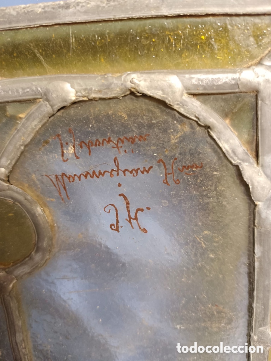 Vintage: Vidriera Cristal plomo - Foto 2