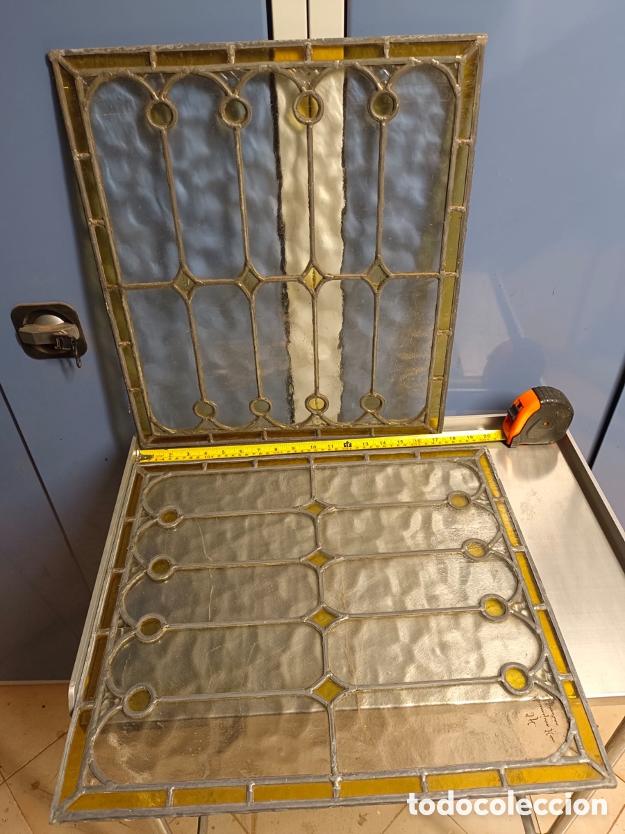 Vintage: Vidriera Cristal plomo - Foto 4
