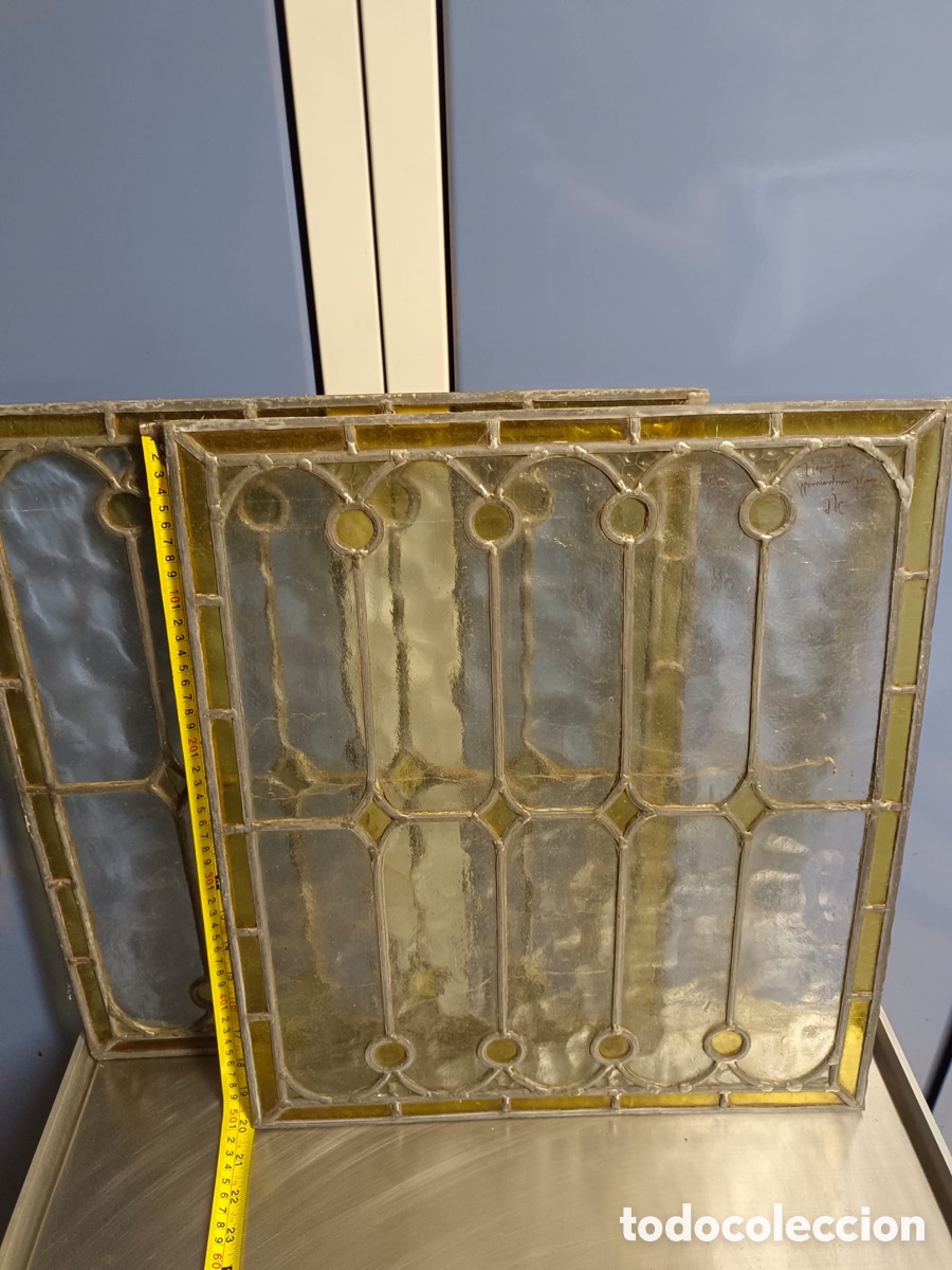 Vintage: Vidriera Cristal plomo - Foto 1