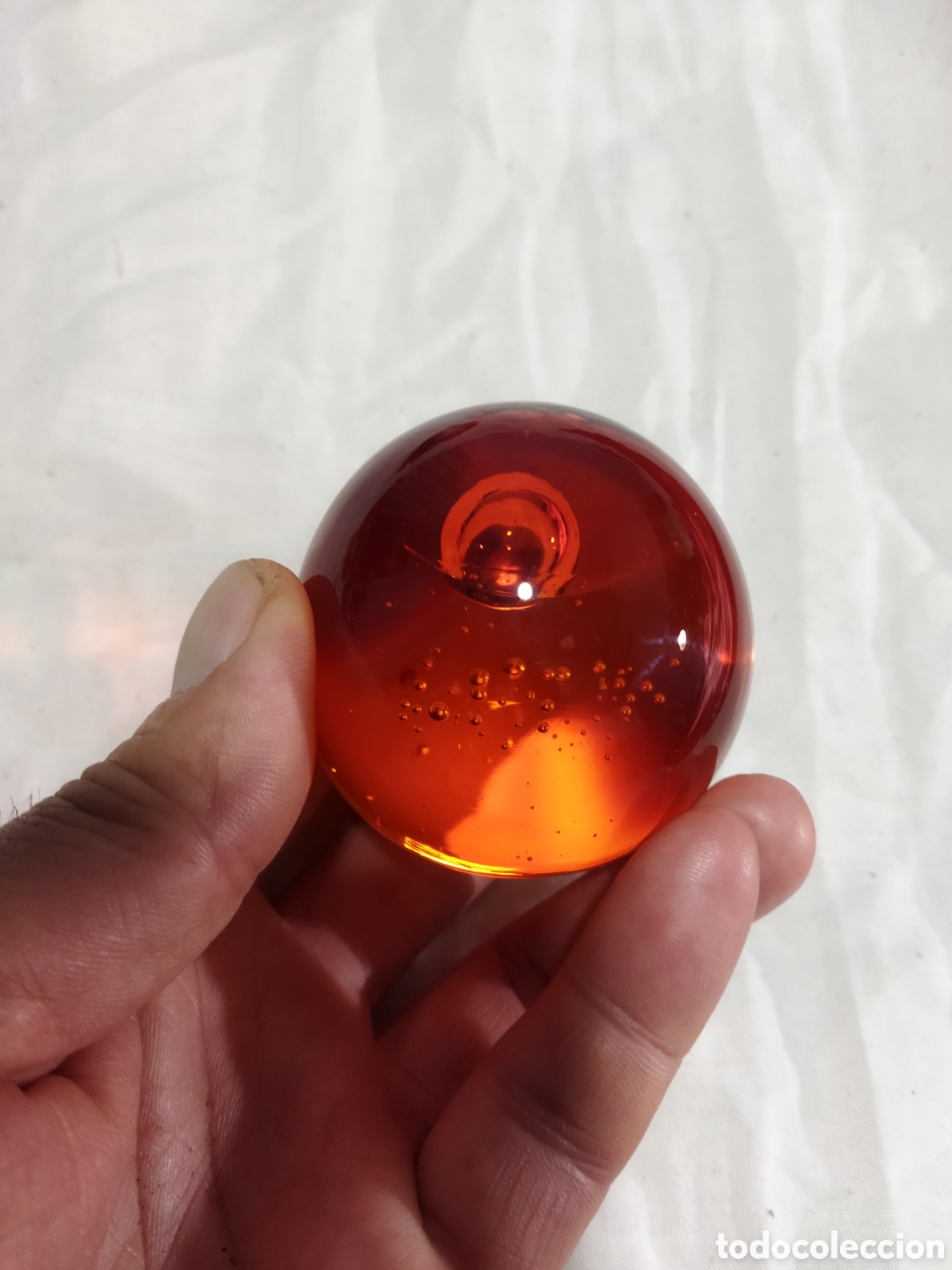 Vintage: Pisapapeles cristal - Foto 4
