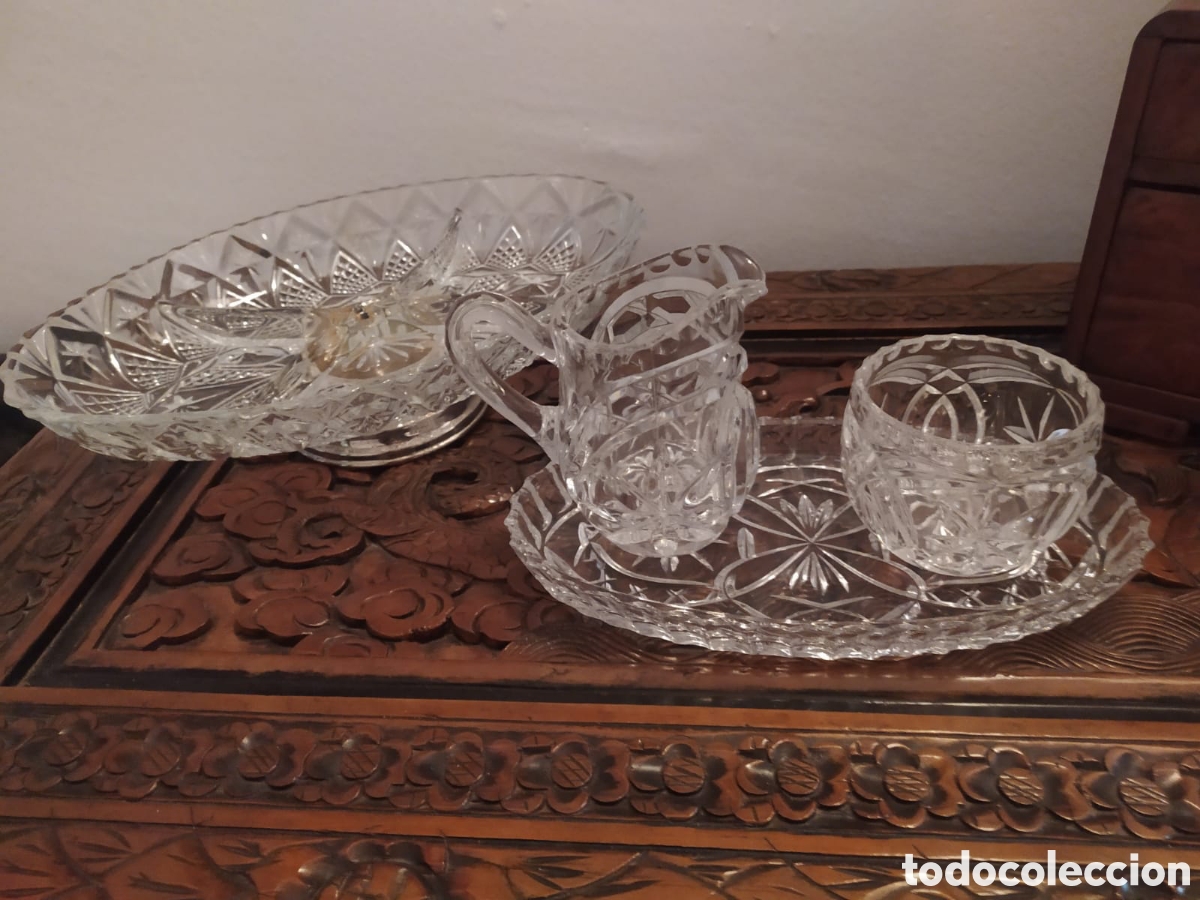 Vintage: Lote cristal - Foto 1