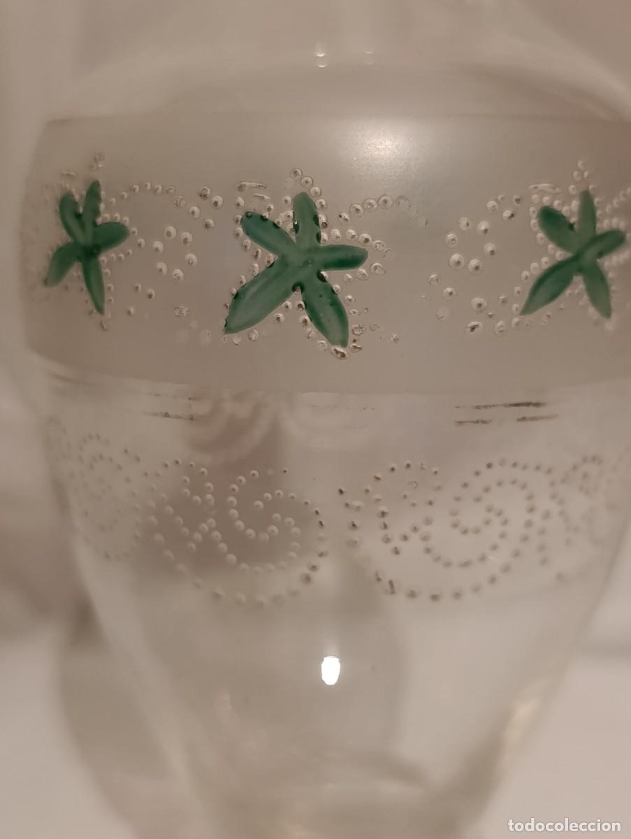 Vintage: Florero de cristal - Foto 2
