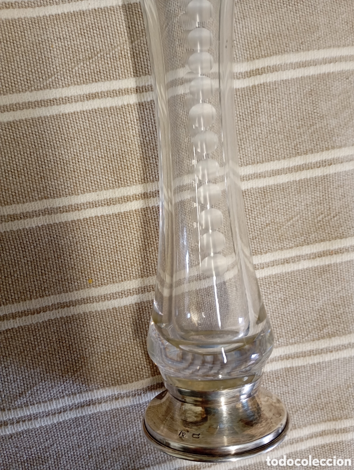 Vintage: Jarr&oacute;n cristal plata - Foto 3