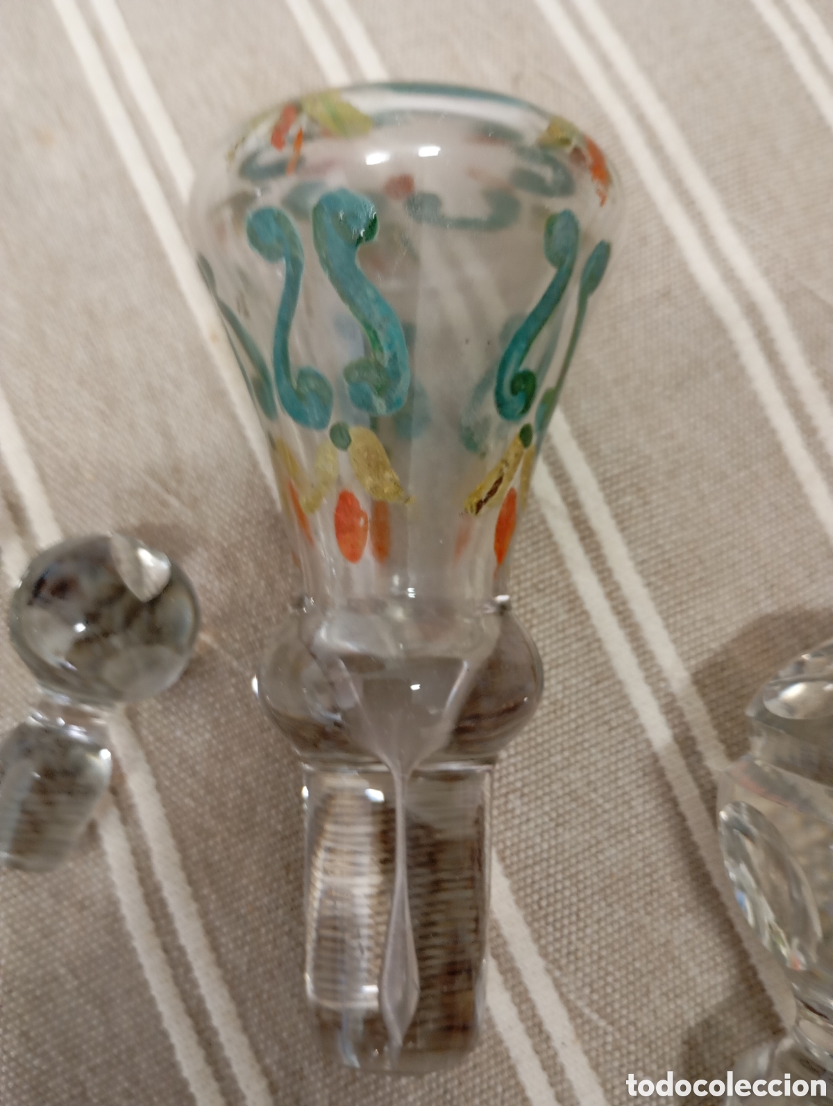 Vintage: Tapones cristal - Foto 2