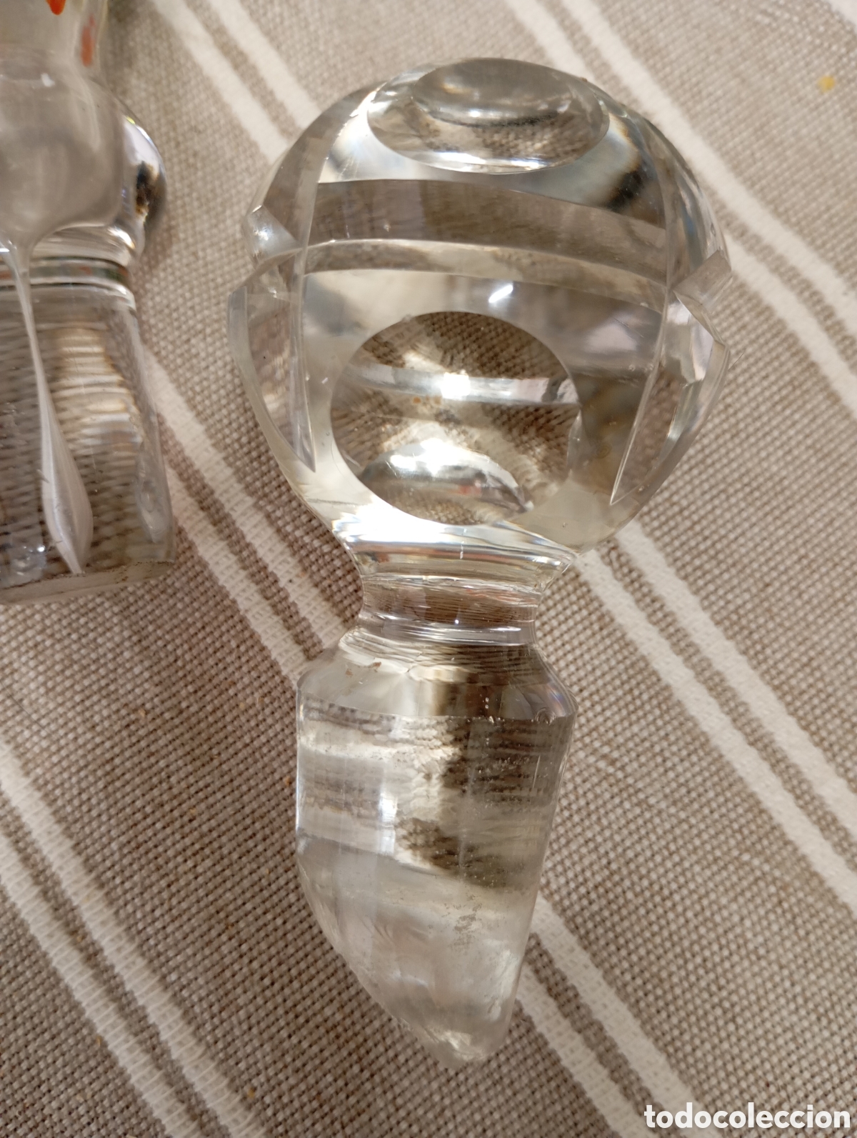 Vintage: Tapones cristal - Foto 3