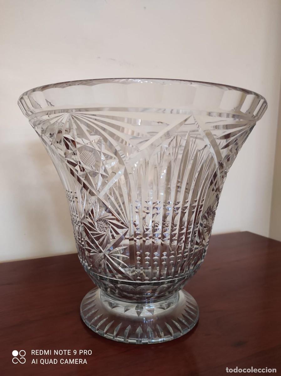 Vintage: Jarr&oacute;n de cristal tallado - Foto 1
