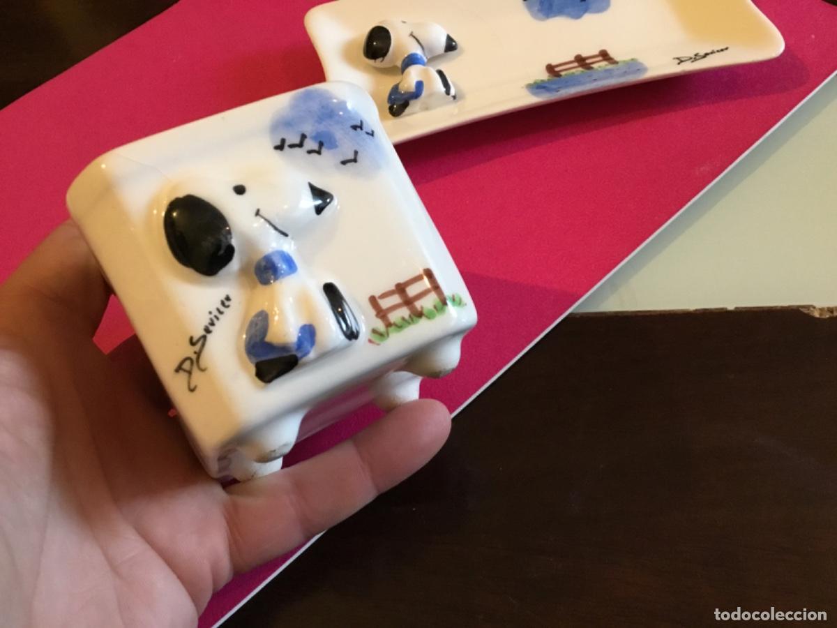 Vintage: Snoopy porcelana - Foto 4