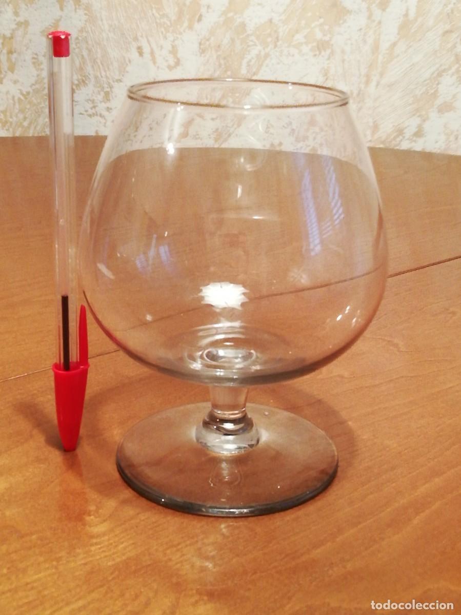 Vintage: Copa de co&ntilde;ac de cristal - Foto 1
