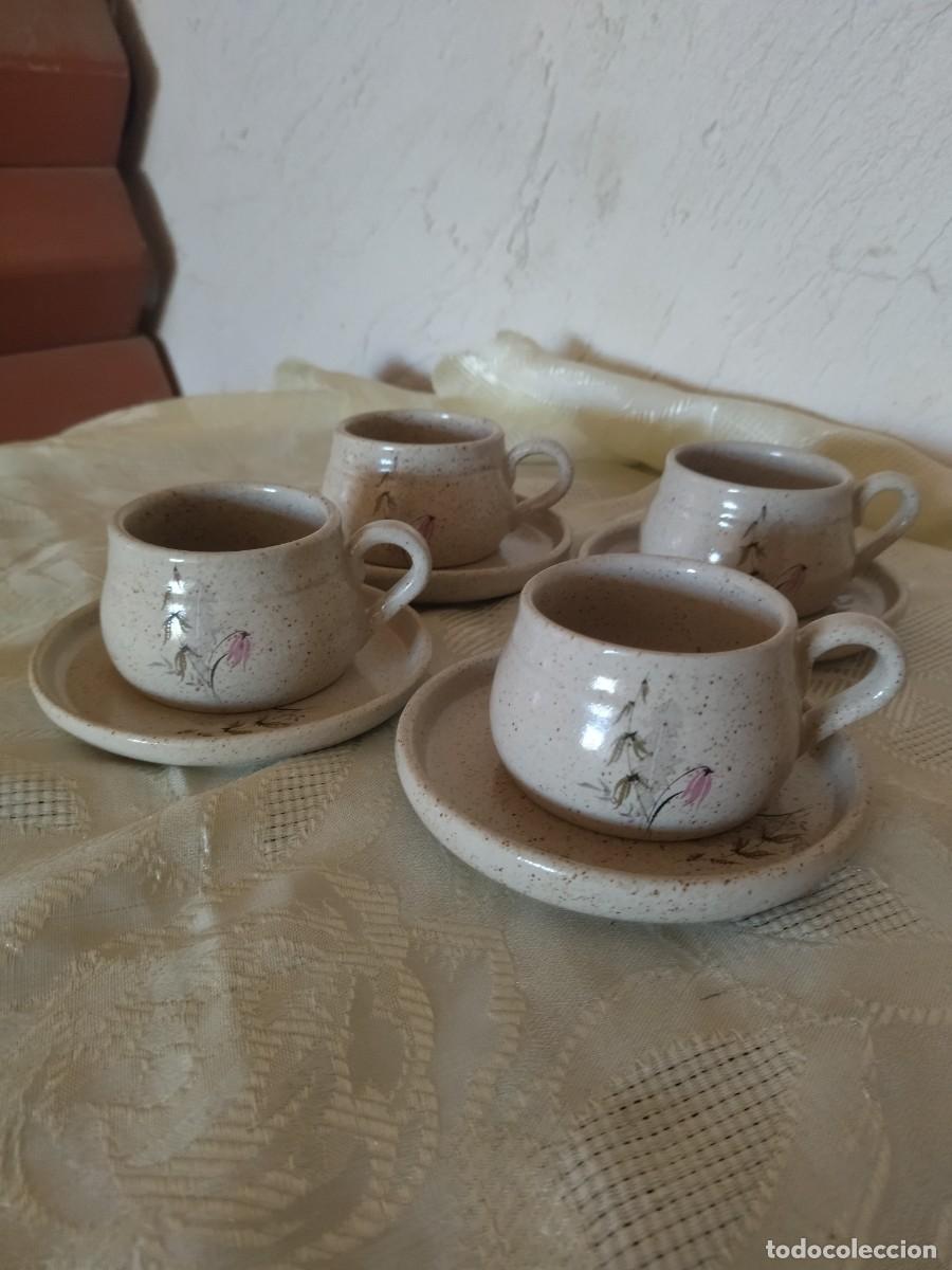 Vintage: Servicio de caf&eacute; de gres Ateller 2001, suiza, 8 piezas - Foto 1