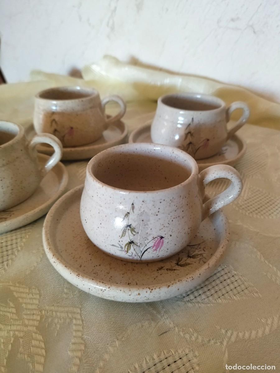 Vintage: Servicio de caf&eacute; de gres Ateller 2001, suiza, 8 piezas - Foto 2