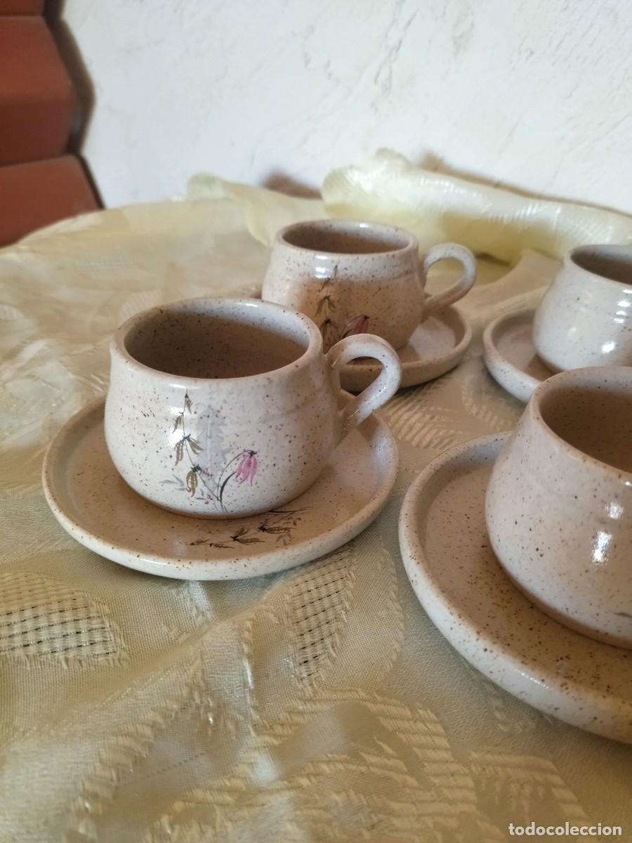 Vintage: Servicio de caf&eacute; de gres Ateller 2001, suiza, 8 piezas - Foto 3