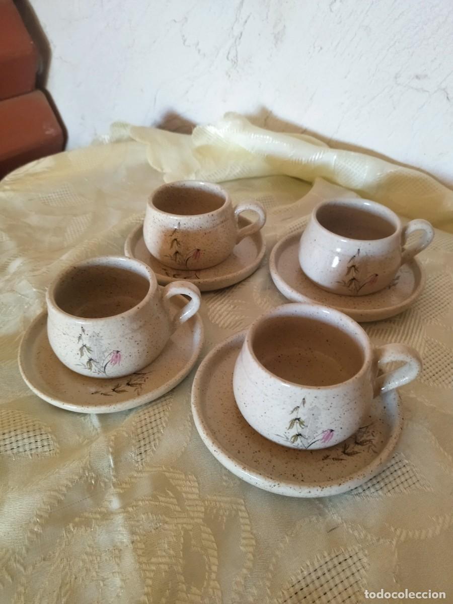 Vintage: Servicio de caf&eacute; de gres Ateller 2001, suiza, 8 piezas - Foto 4