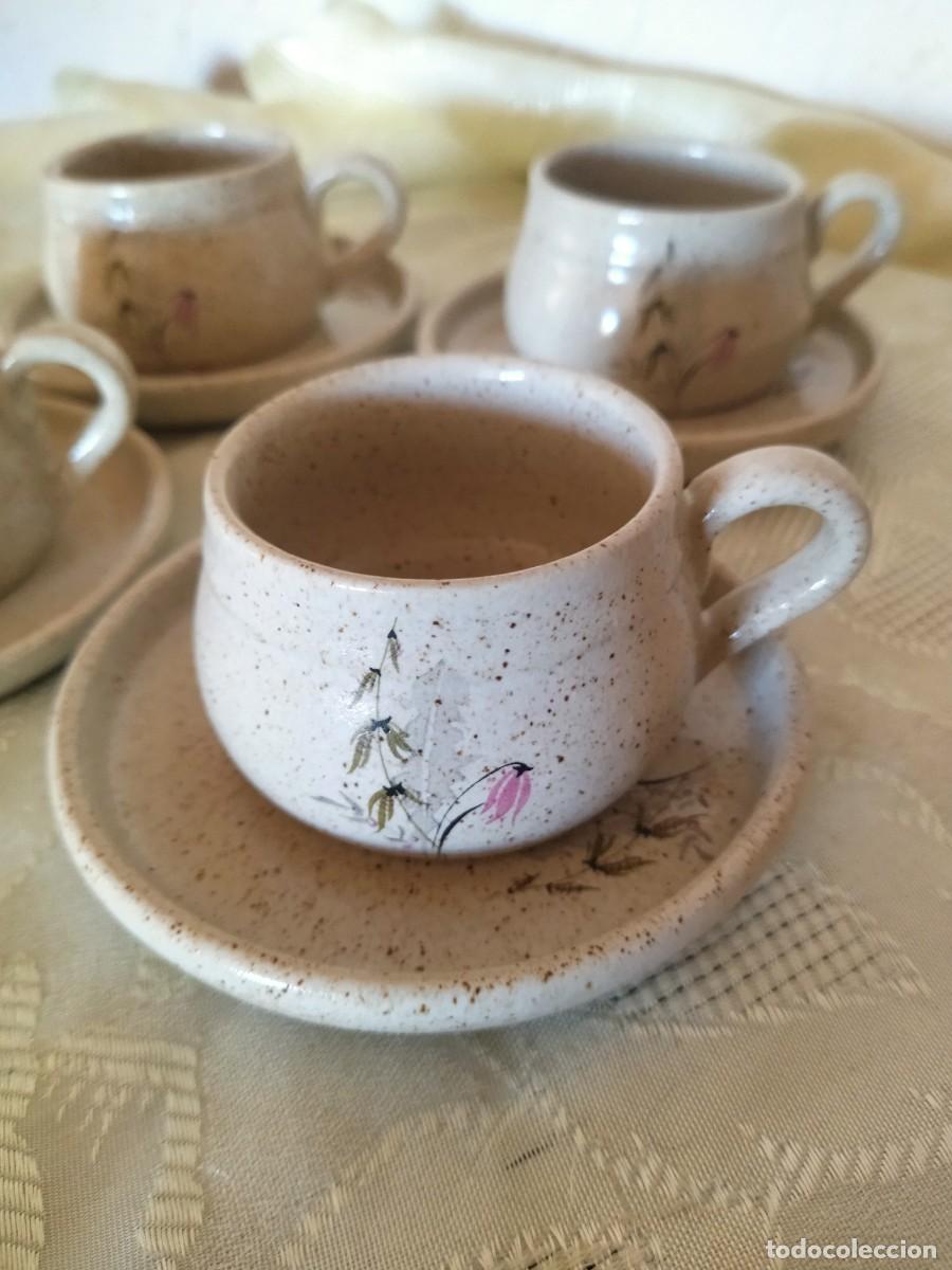 Vintage: Servicio de caf&eacute; de gres Ateller 2001, suiza, 8 piezas - Foto 5