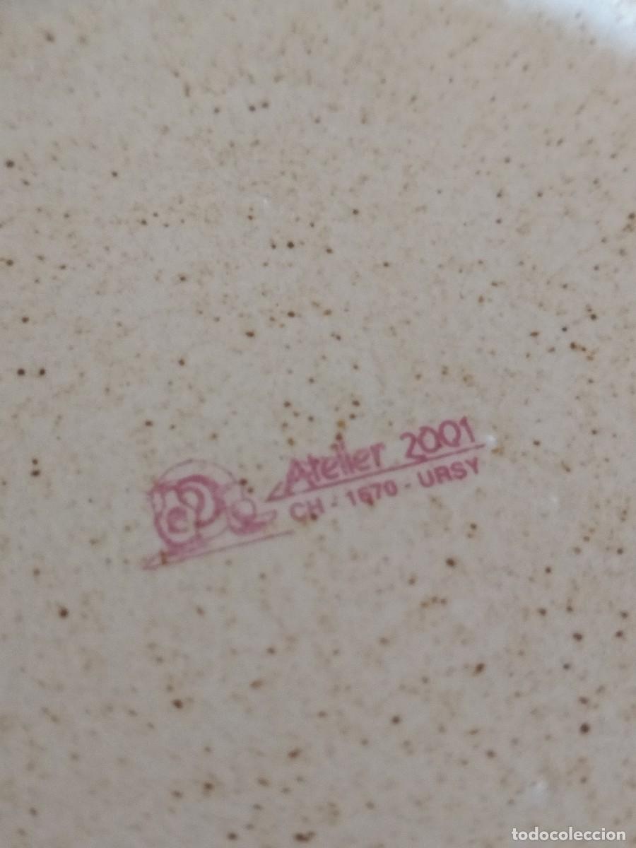 Vintage: Servicio de caf&eacute; de gres Ateller 2001, suiza, 8 piezas - Foto 7