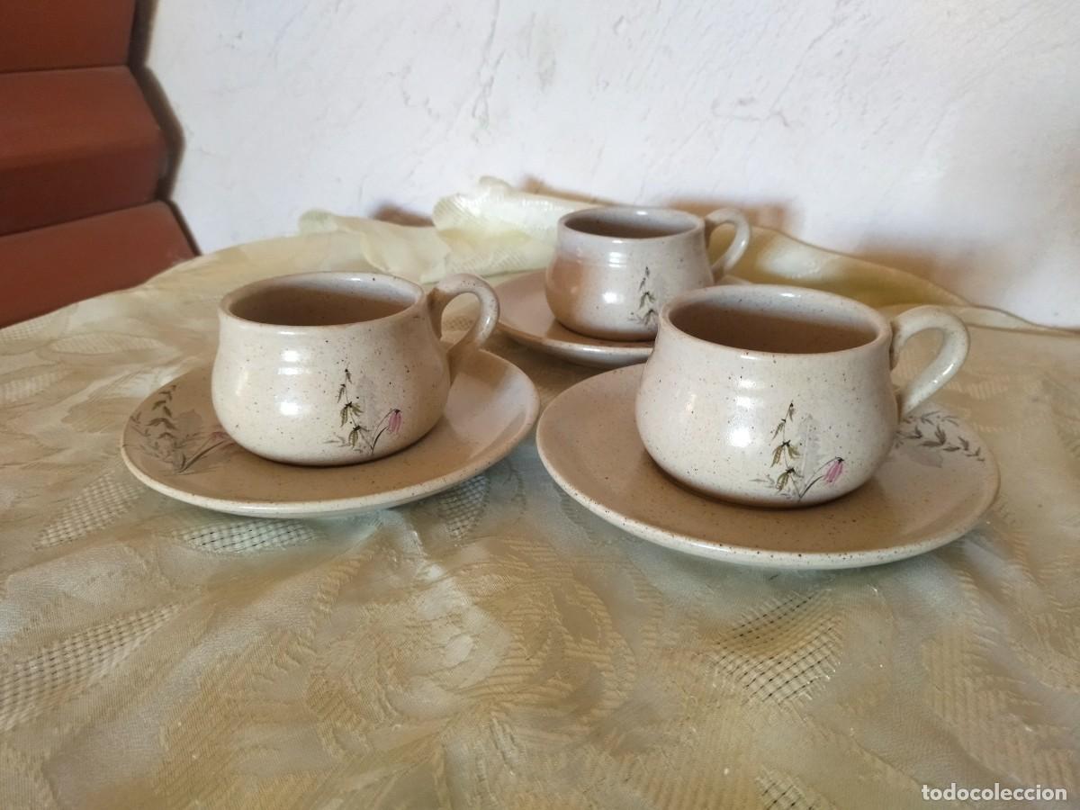 Vintage: Servicio de t&eacute; de gres Ateller 2001, suiza, 6 piezas - Foto 2