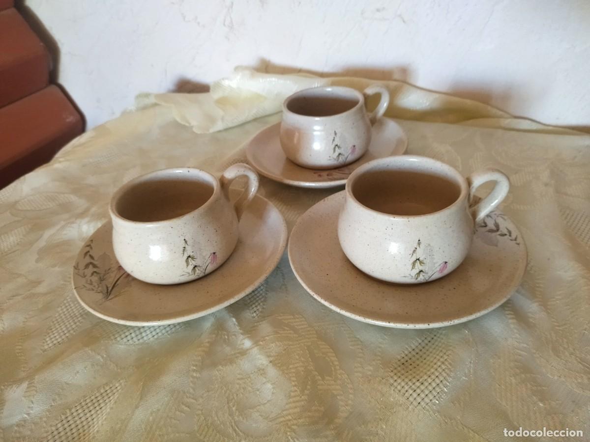 Vintage: Servicio de t&eacute; de gres Ateller 2001, suiza, 6 piezas - Foto 3