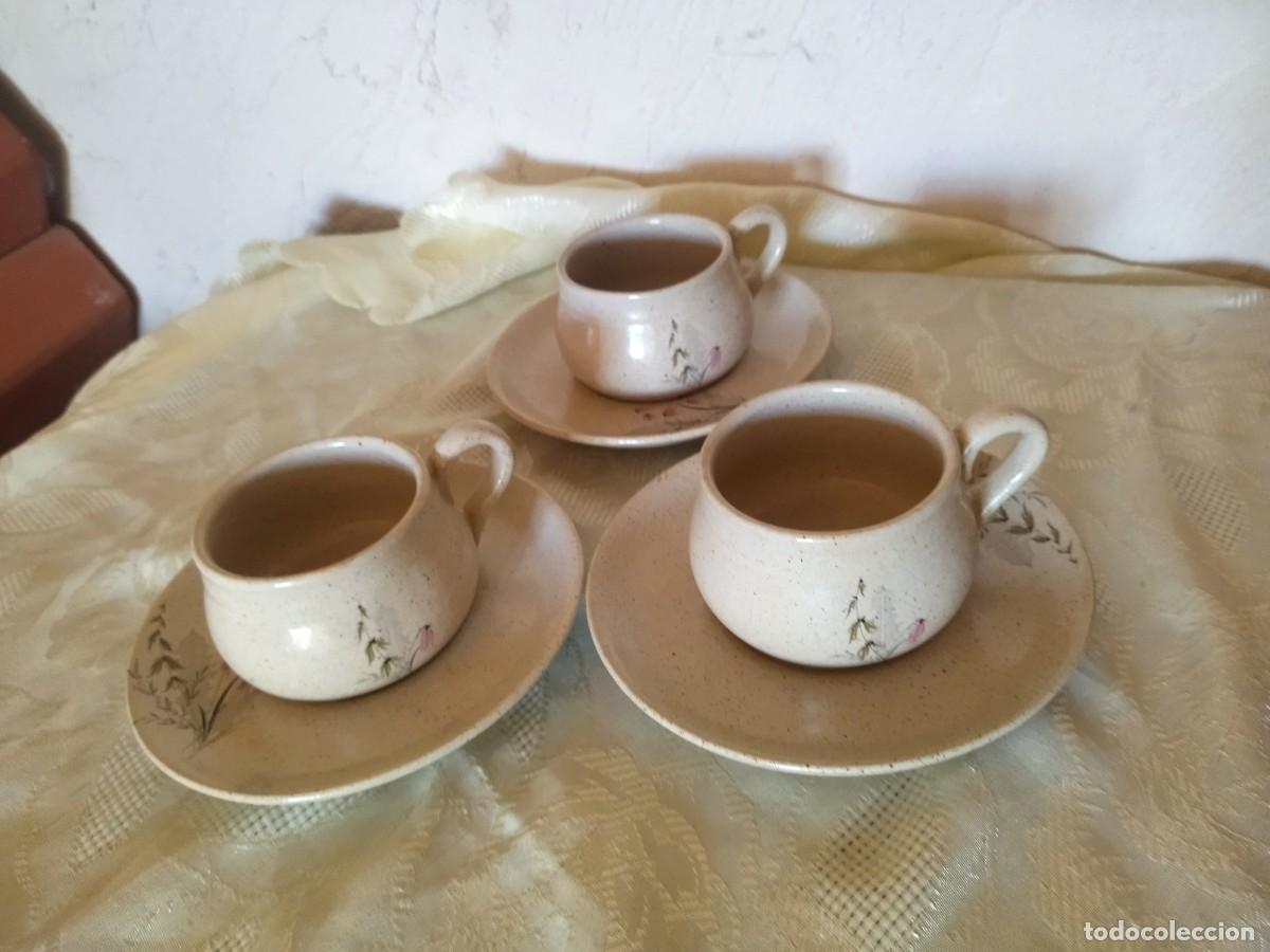 Vintage: Servicio de t&eacute; de gres Ateller 2001, suiza, 6 piezas - Foto 4