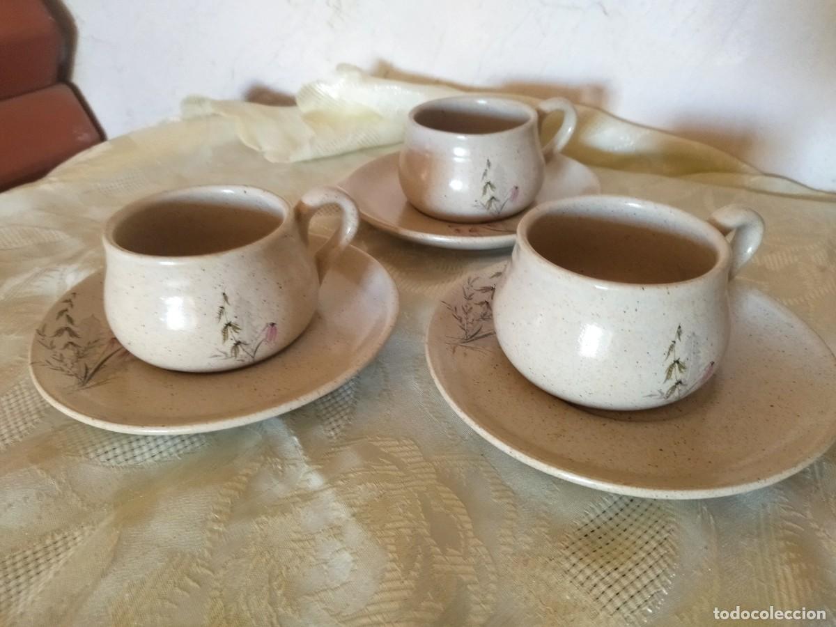 Vintage: Servicio de t&eacute; de gres Ateller 2001, suiza, 6 piezas - Foto 7