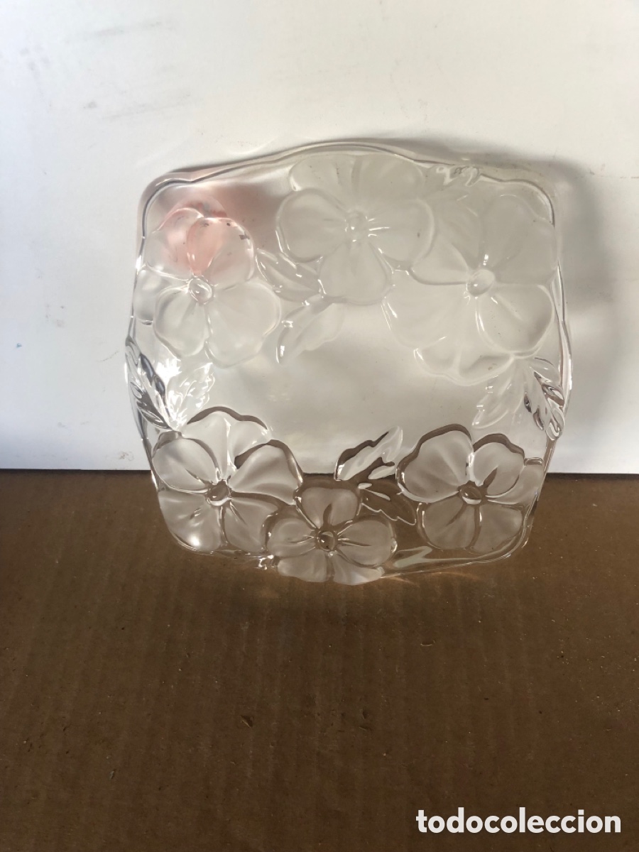 Vintage: cenicero de cristal - Foto 2