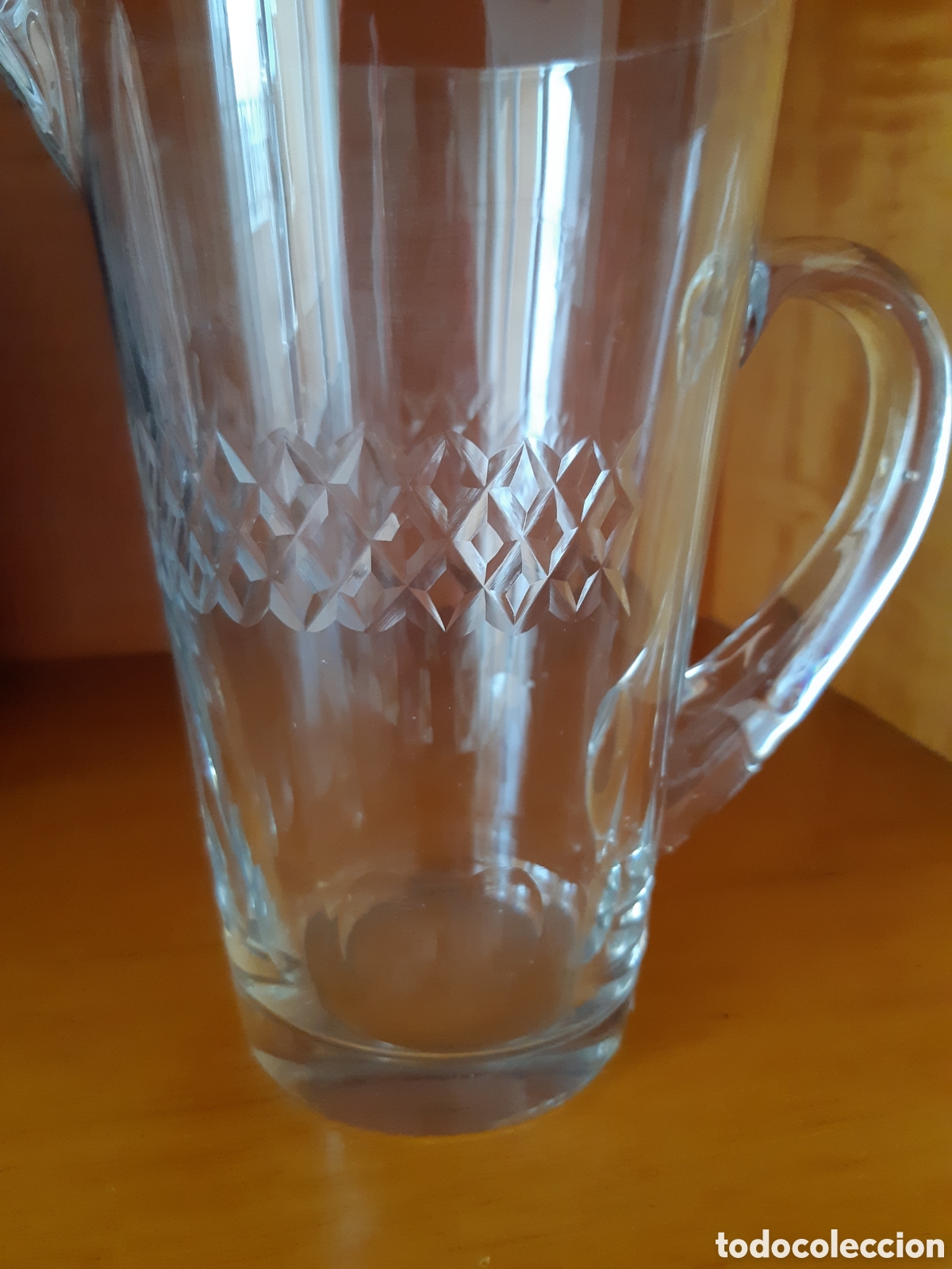 Vintage: Jarra cristal tallado - Foto 2