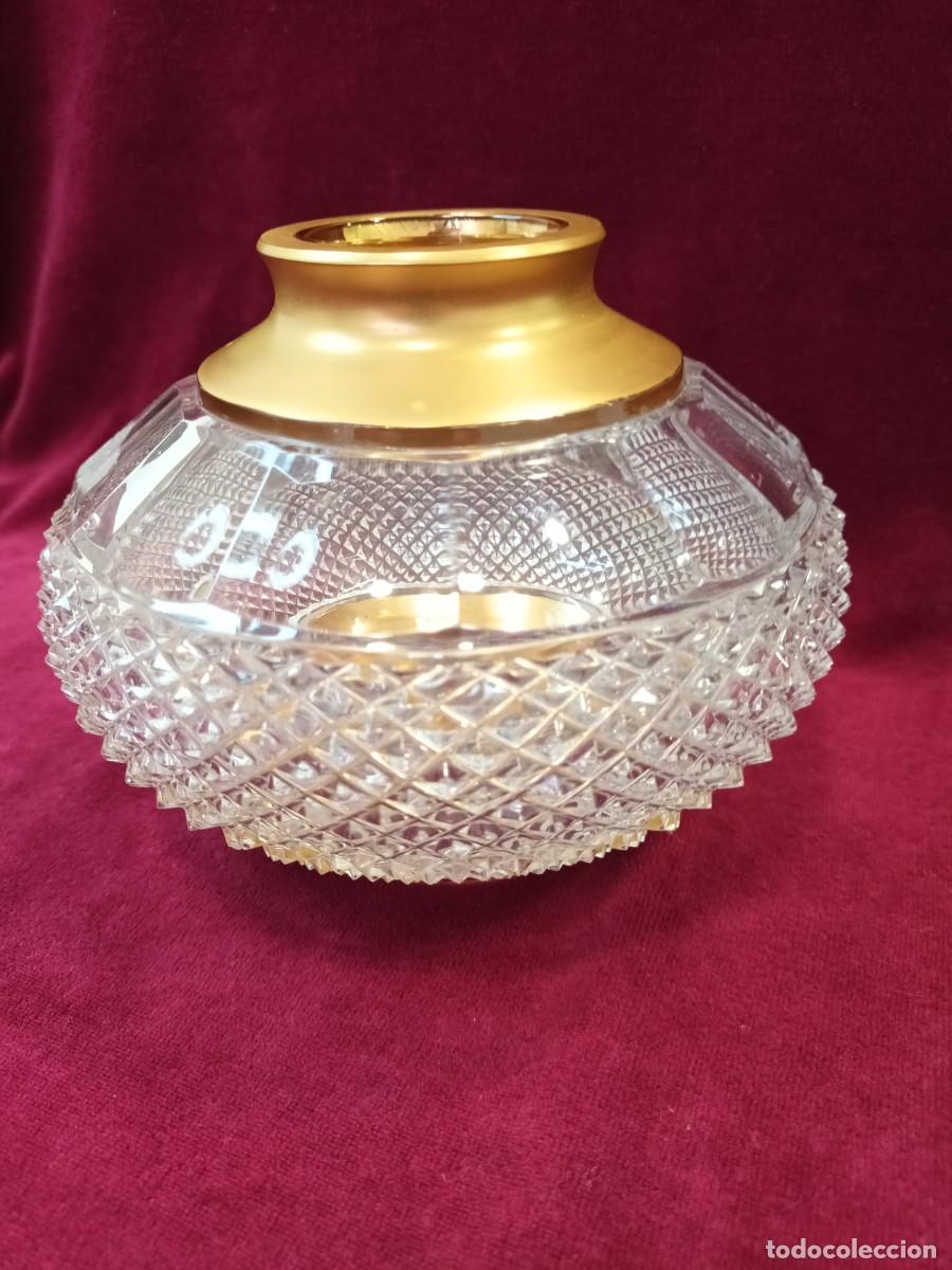 Vintage: CRISTAL TALLADO .RECIPIENTE - Foto 4