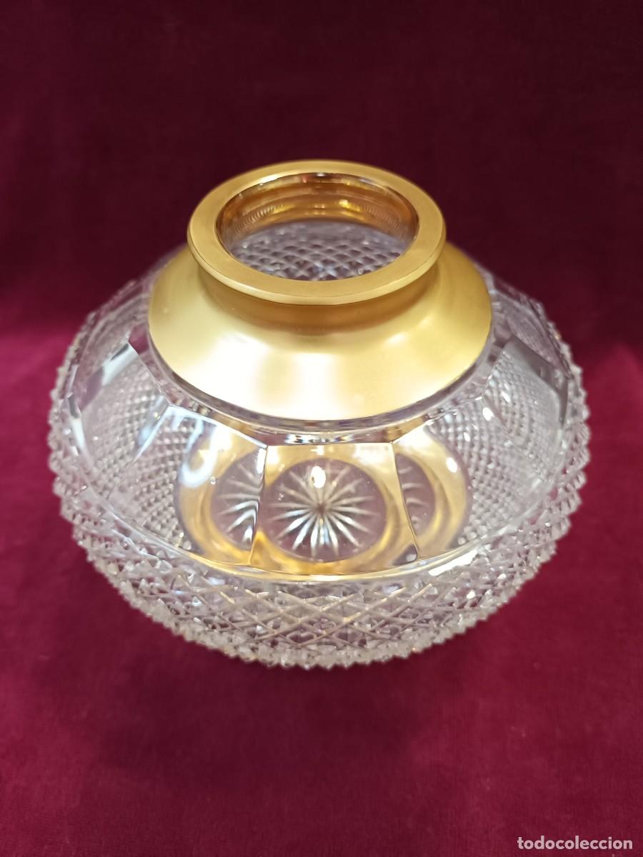 Vintage: CRISTAL TALLADO .RECIPIENTE - Foto 8