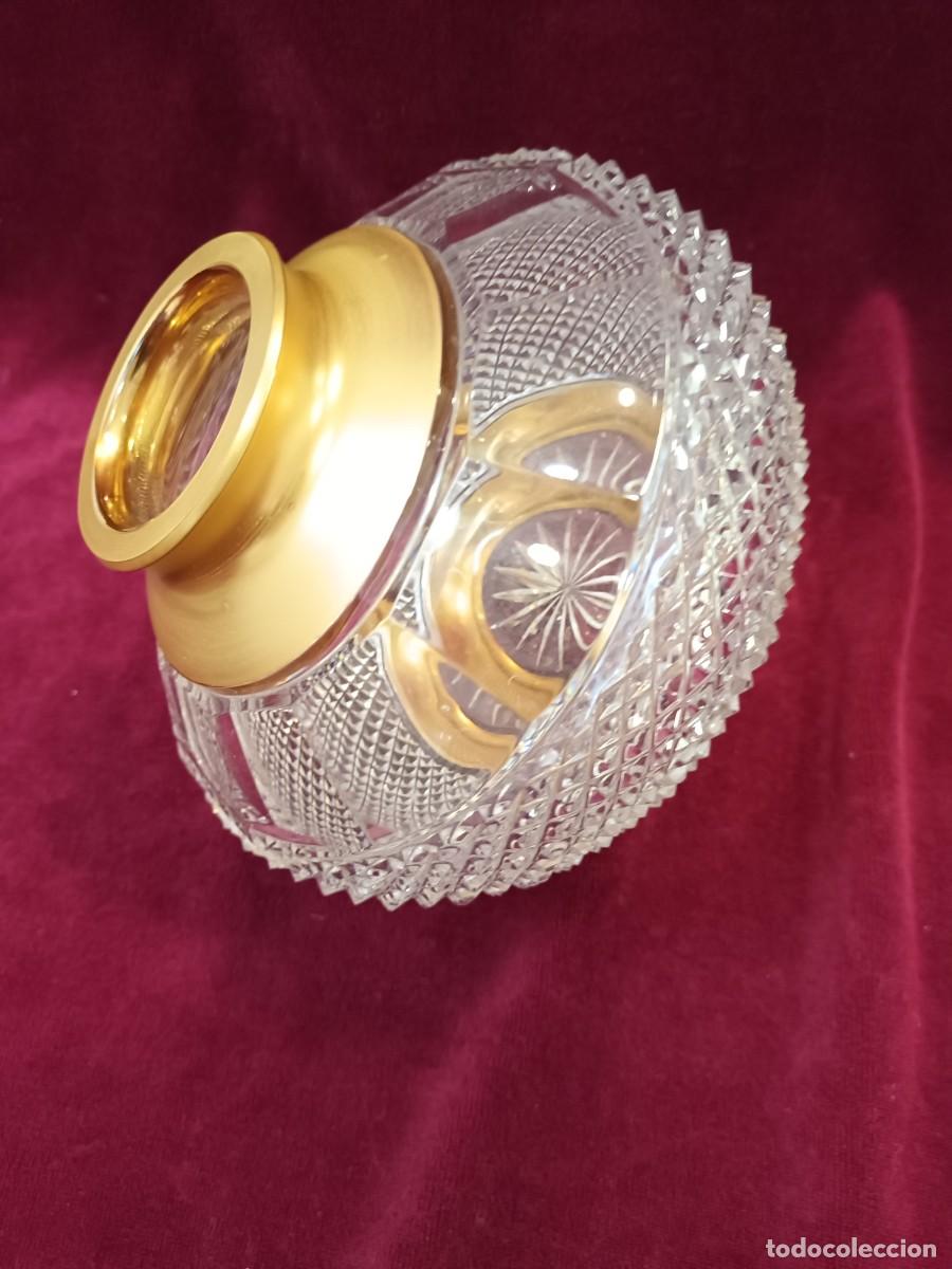 Vintage: CRISTAL TALLADO .RECIPIENTE - Foto 12