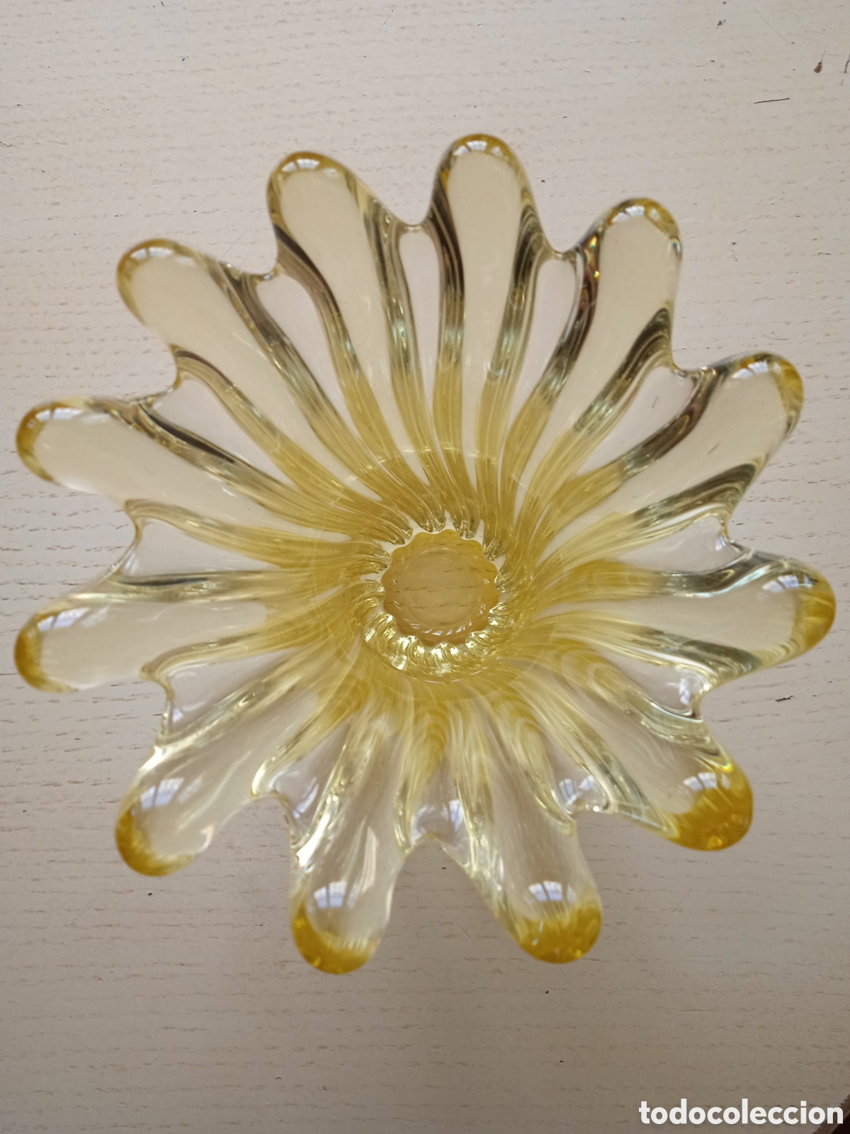 Vintage: Florero Carnaval Glass - Foto 2