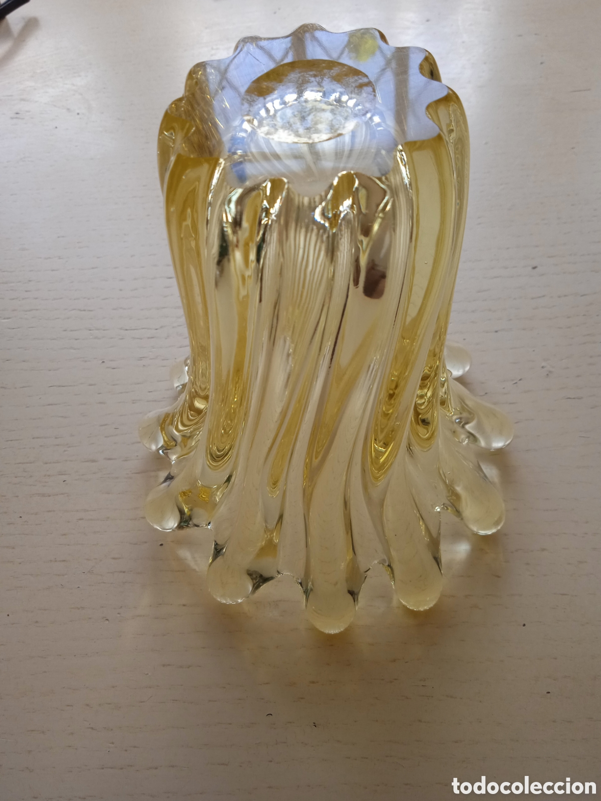 Vintage: Florero Carnaval Glass - Foto 3