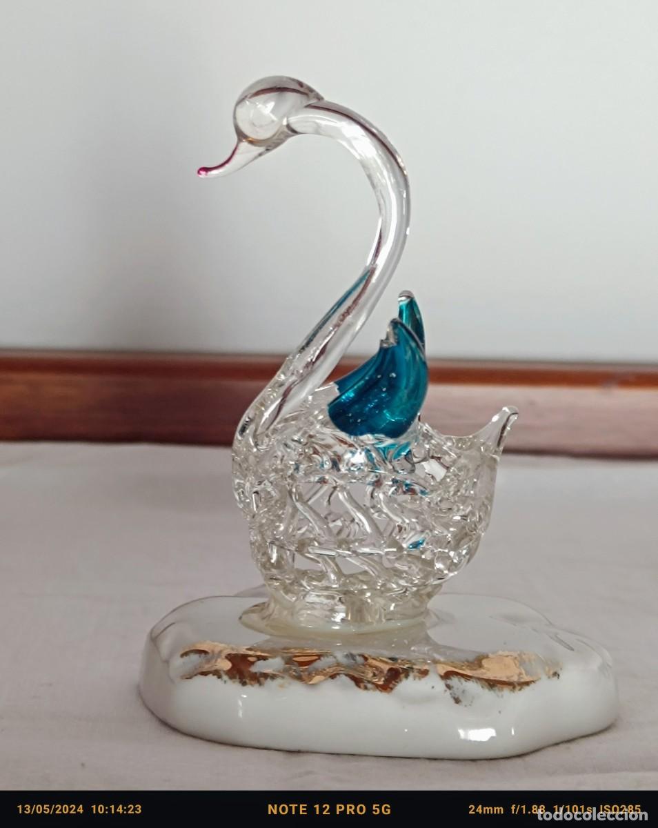 Vintage: Cisne de cristal.... - Foto 1