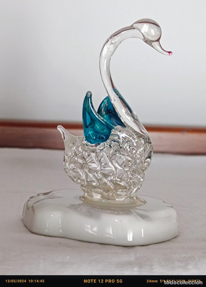 Vintage: Cisne de cristal.... - Foto 4