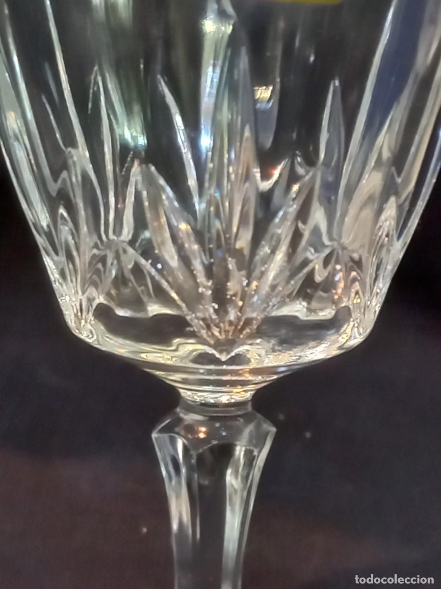 Vintage: 24 COPAS &uml;LUMINAR&uml; cristal d&acute;Arques - Foto 4