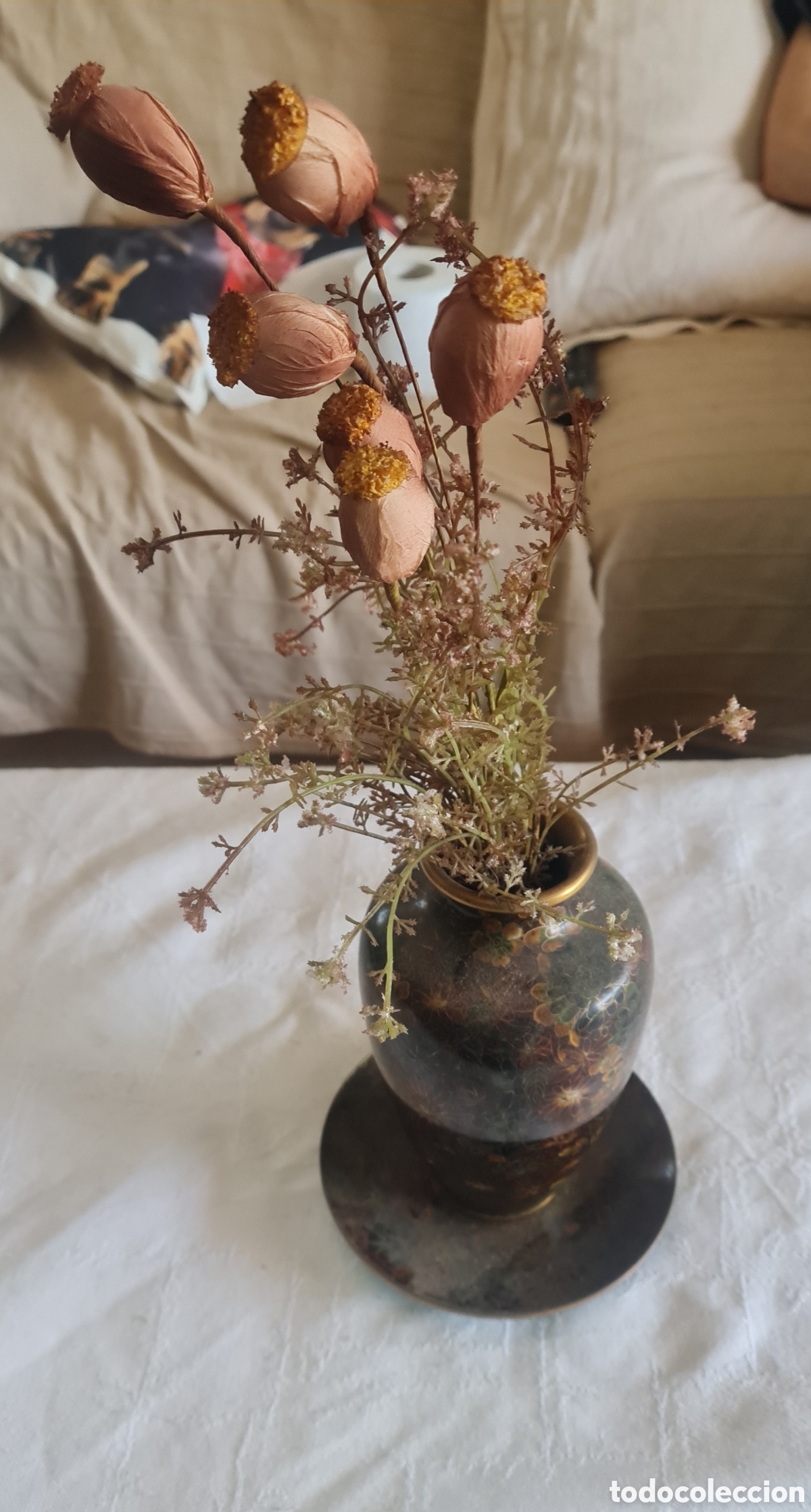 Vintage: Cloisonn&eacute; Vintage Impecable - Foto 3