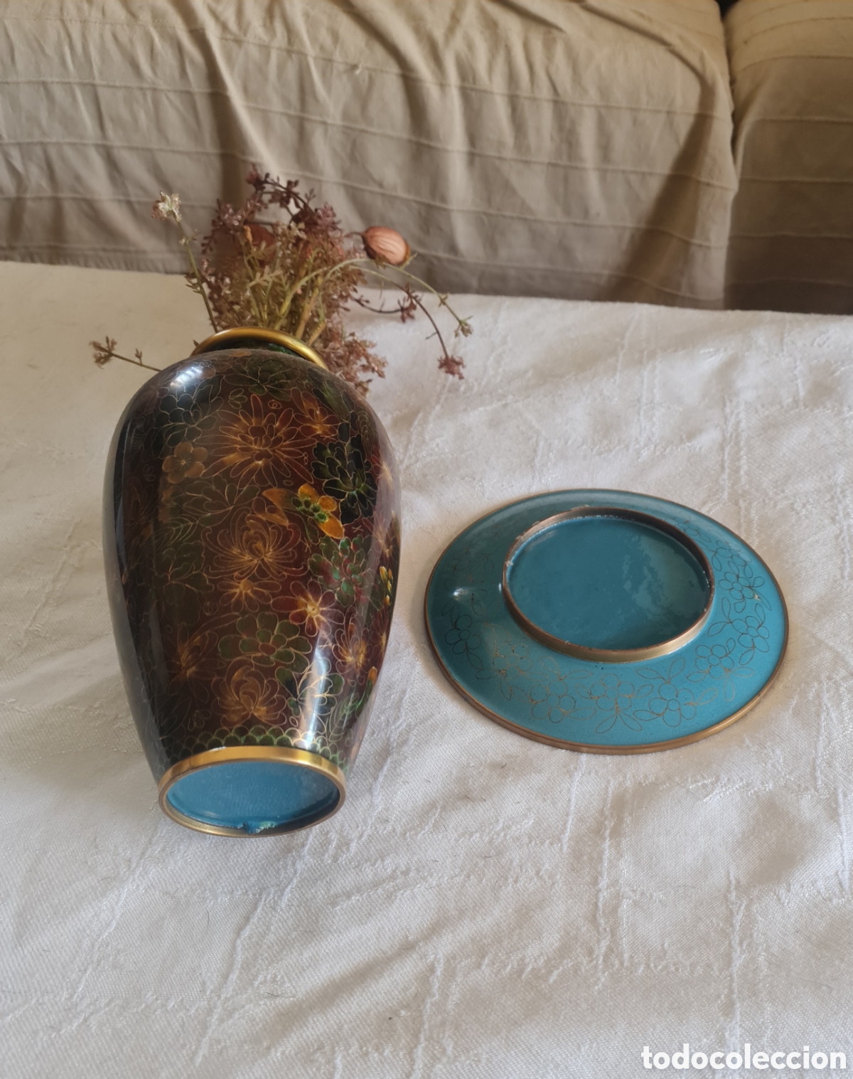 Vintage: Cloisonn&eacute; Vintage Impecable - Foto 1