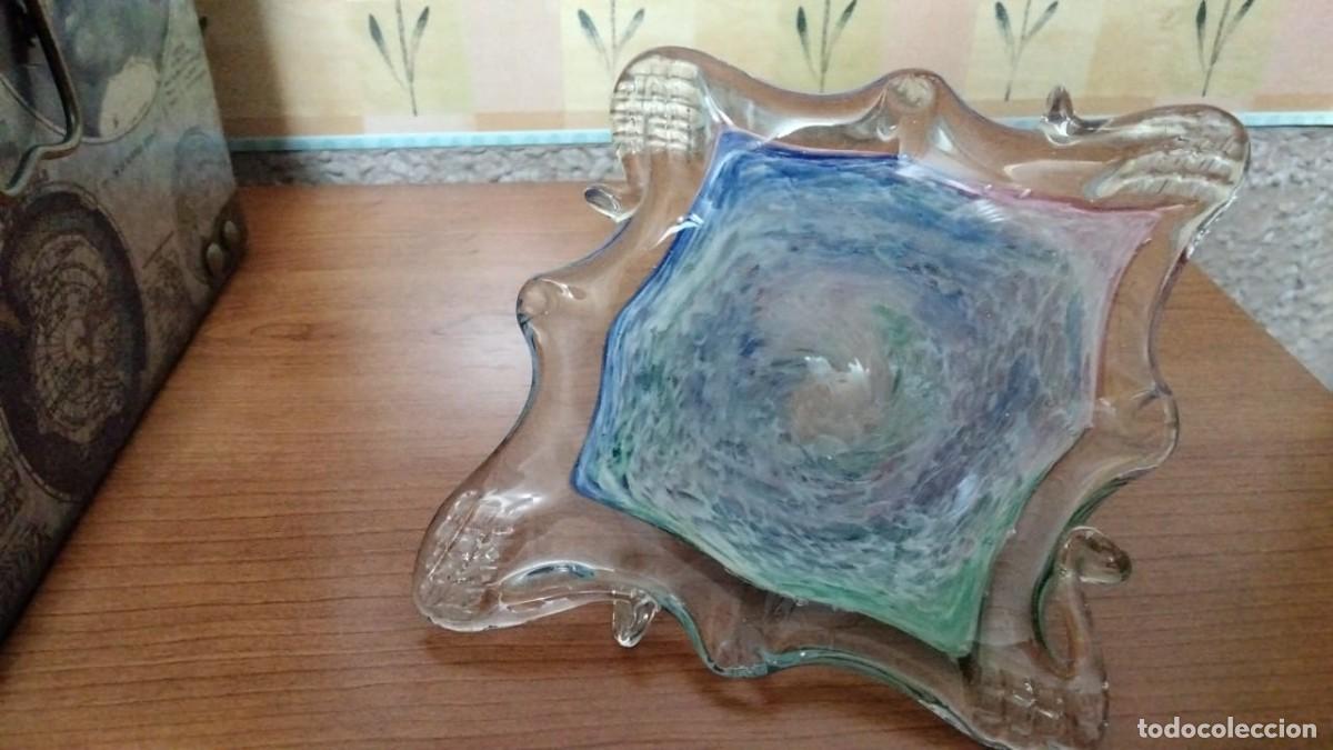Vintage: PAR DE CENICEROS DE CRISTAL - Foto 6