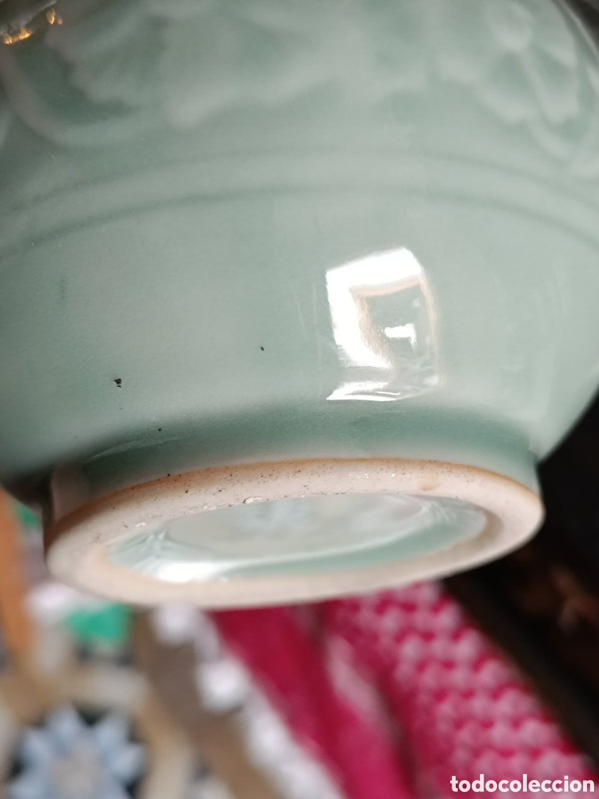 Vintage: Jarr&oacute;n chino celadon - Foto 7