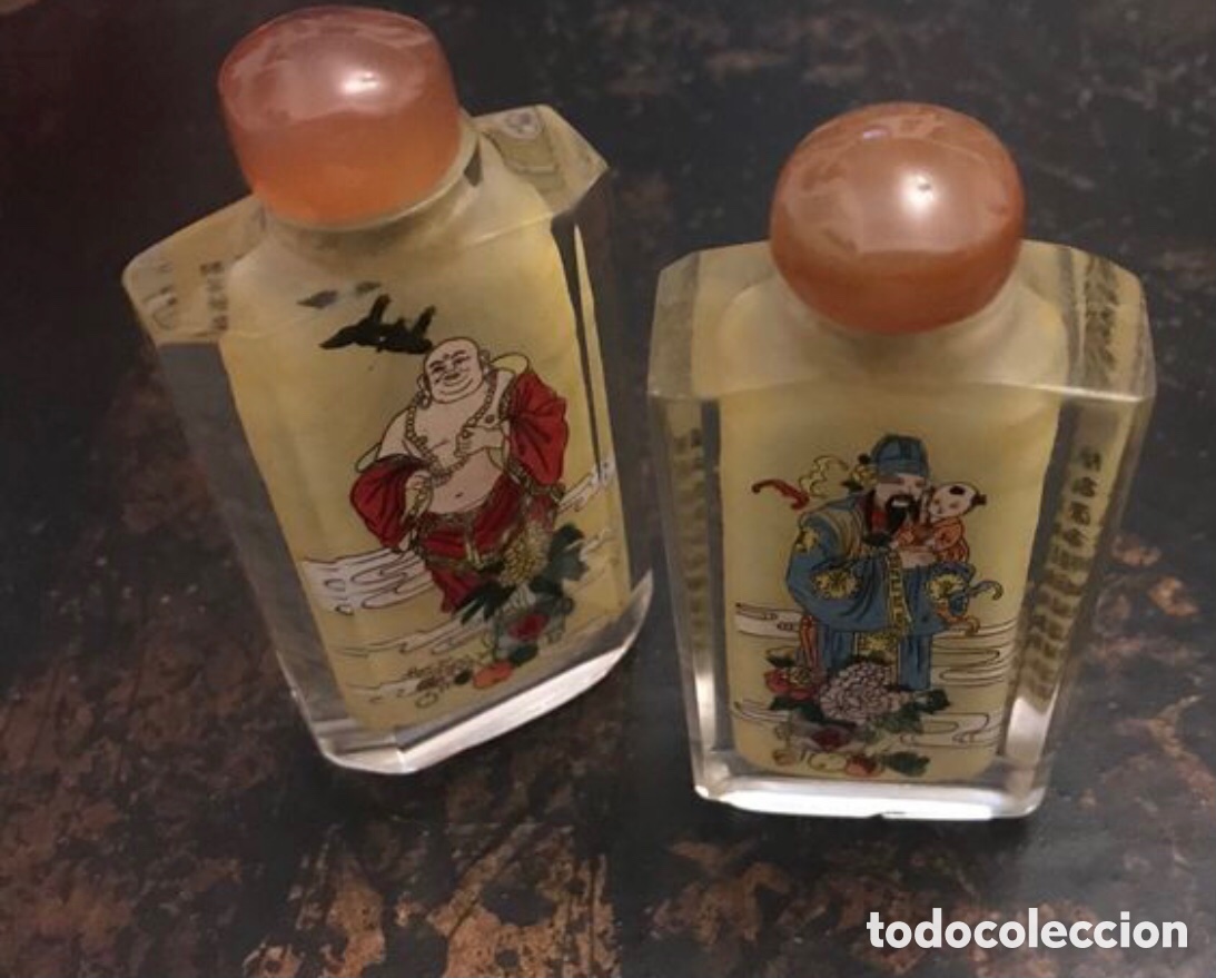 Vintage: Botellas snuff Cristal - Foto 3