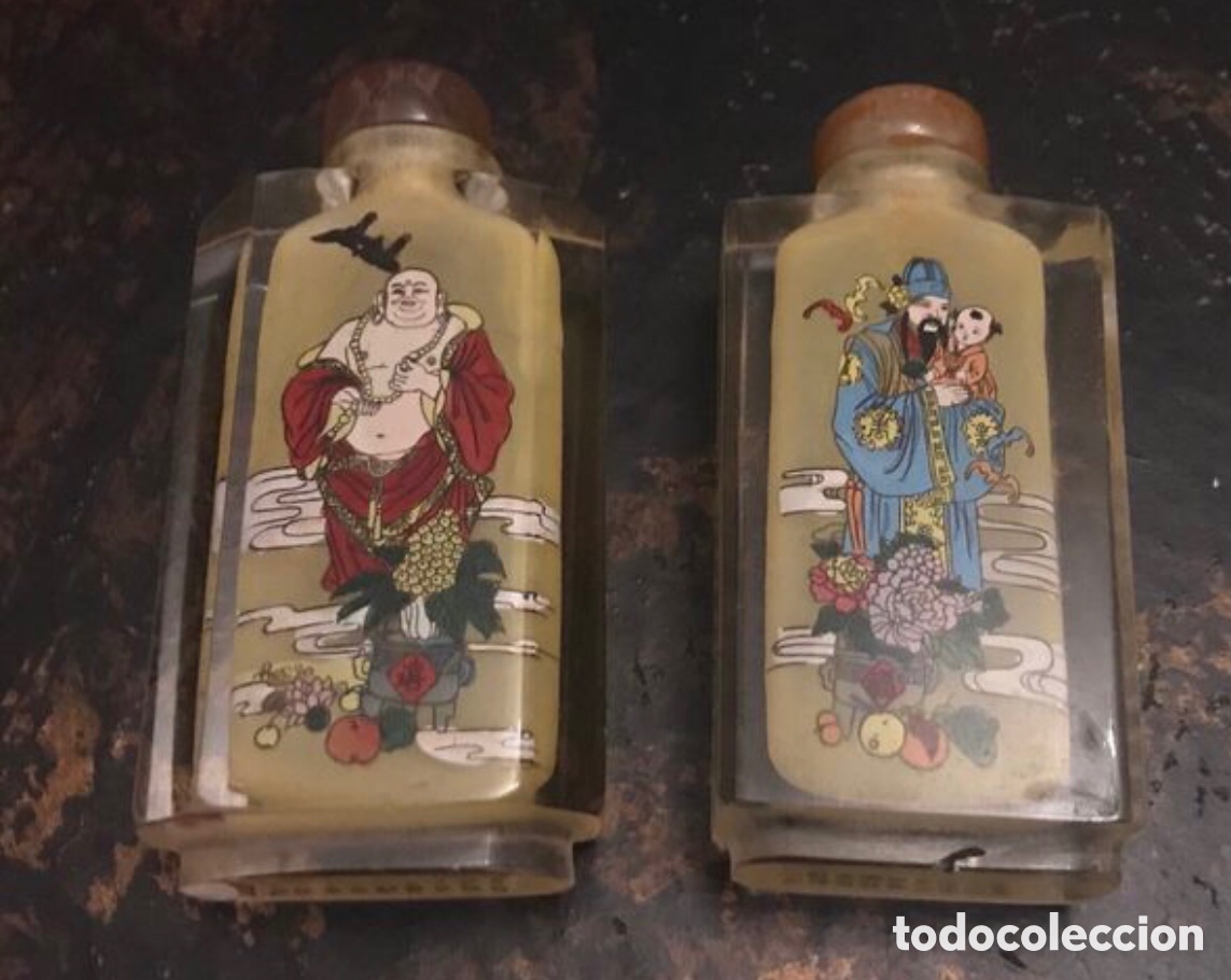 Vintage: Botellas snuff Cristal - Foto 6