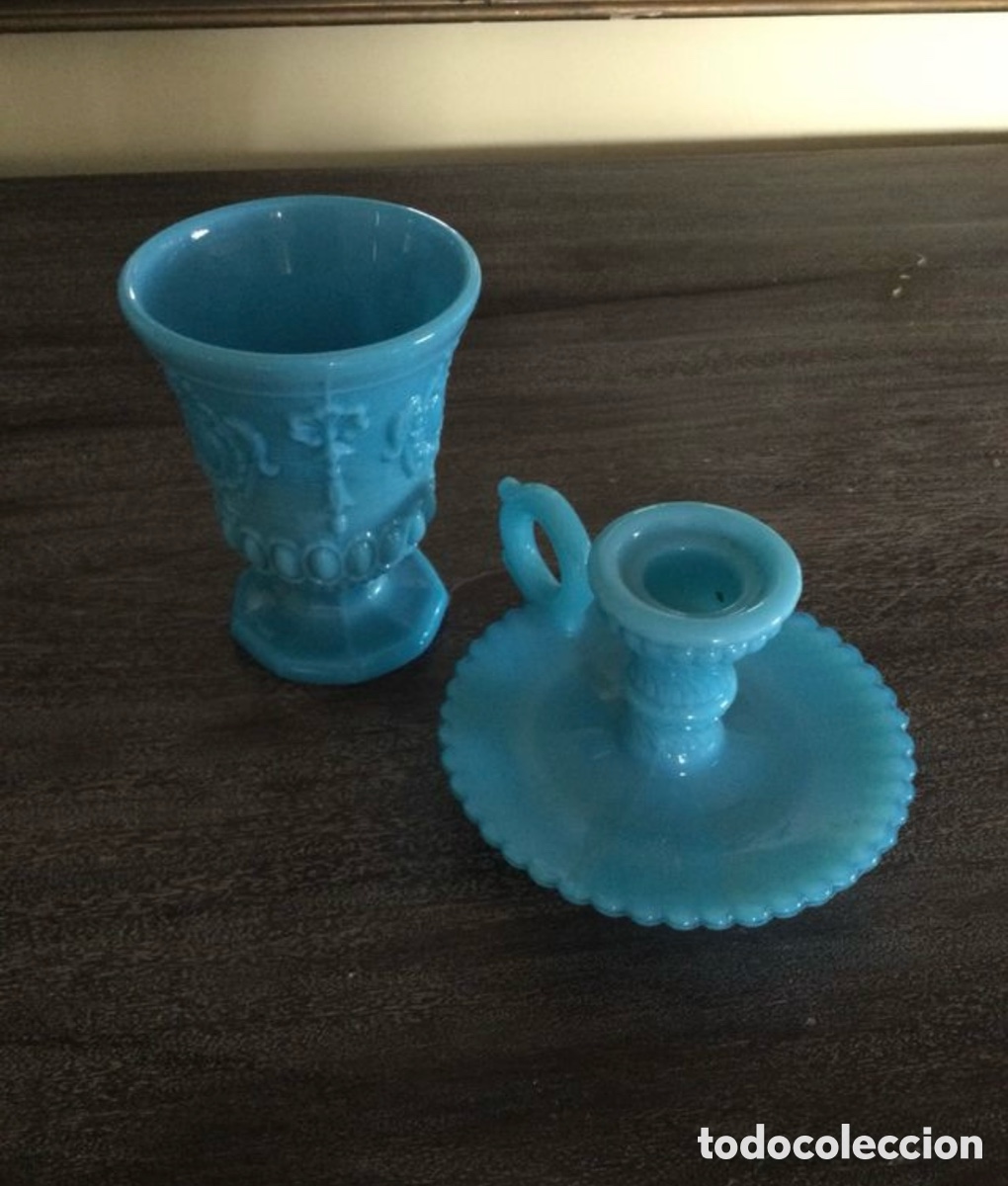 Vintage: Conjunto opalina alos69 - Foto 1