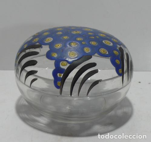 Vintage: CAJA DE CRISTAL DECORADA - Foto 1