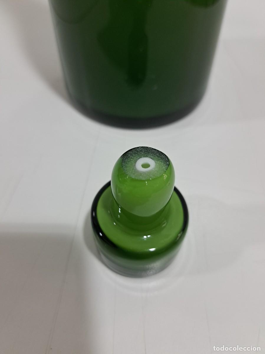 Vintage: 111 BOTELLA DE CRISTAL &iquest;MURANO? - Foto 2