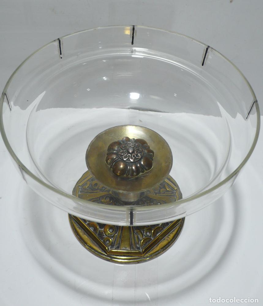 Vintage: CENTRO DE MESA EN CRISTAL - Foto 3
