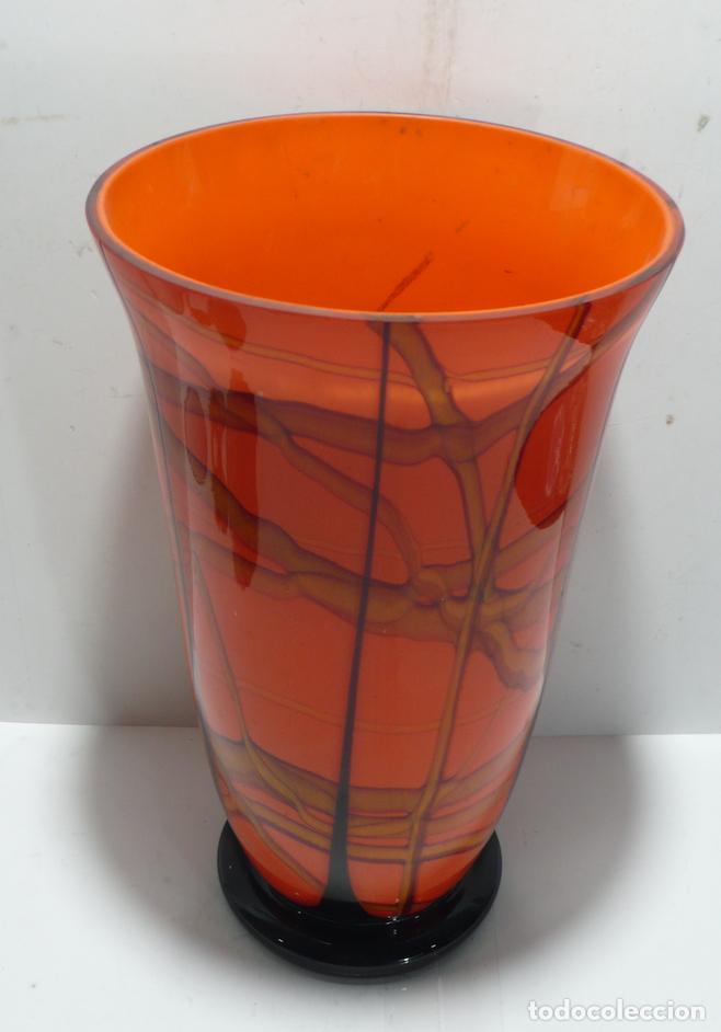 Vintage: JARRON GRANDE DE CRISTAL - Foto 2